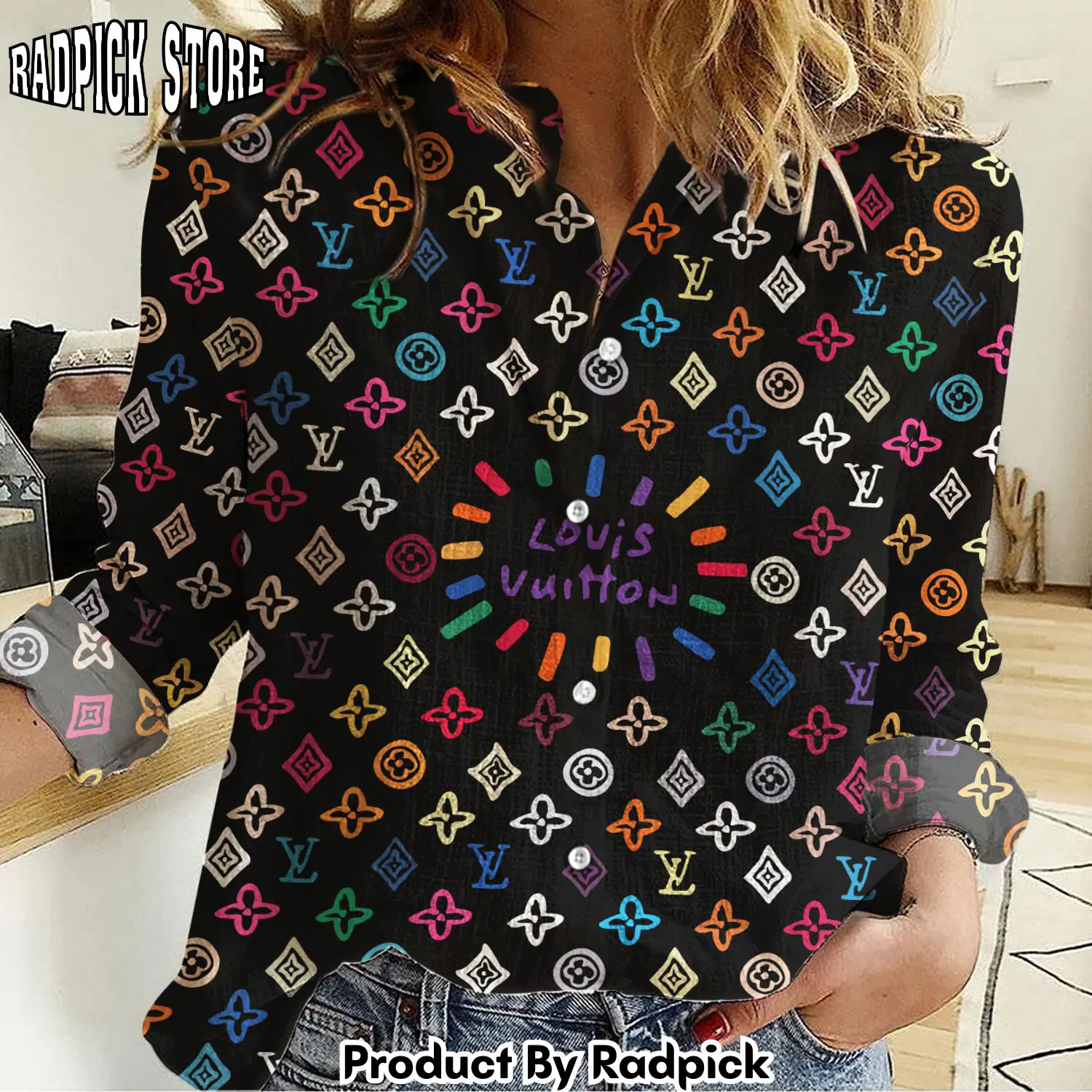 Radpick premium logo monogram louis vuitton shirt rp662264